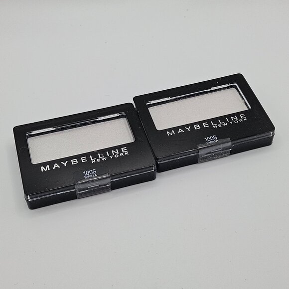 Mabelline Expertwear Eyeshadow - 100S Vanilla x2 - Picture 1 of 3